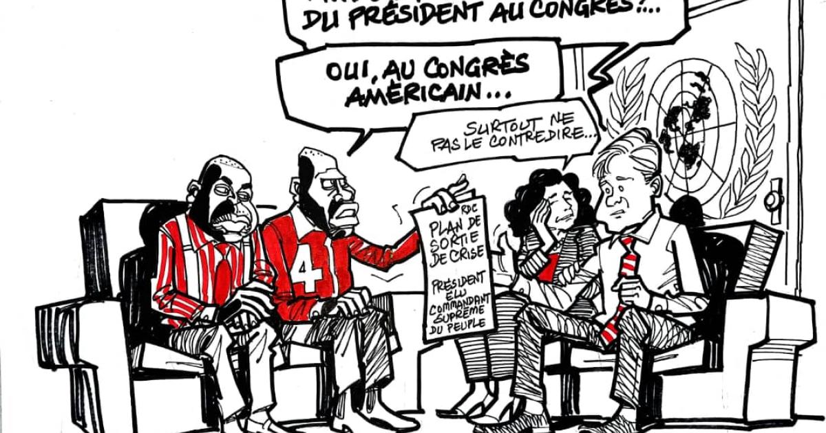 Les caricatures de ACTUALITE.CD sont réalisées par Kash. 