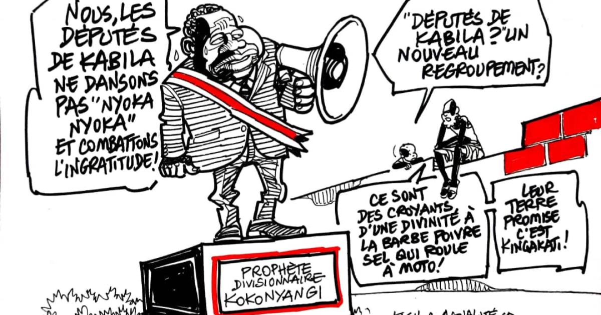 Les caricatures de ACTUALITE.CD sont réalisées par Kash. 