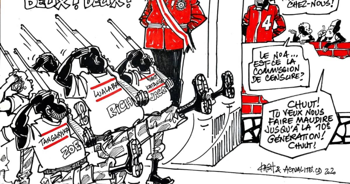 Les caricatures de ACTUALITE.CD sont réalisées par Kash. 