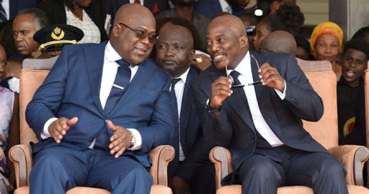 Kabila et Tshisekedi. PH/Droits tiers.
