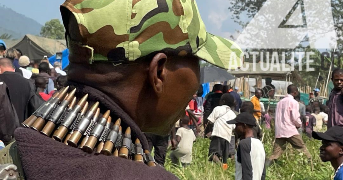 Illustration. Un militaire FARDC à Pinga/Ph ACTUALITE.CD