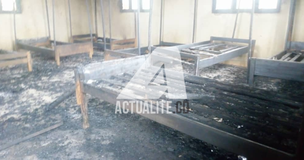 Un centre de santé incendié au village Masuku dans le territoire de Beni/Ph ACTUALITE.CD
