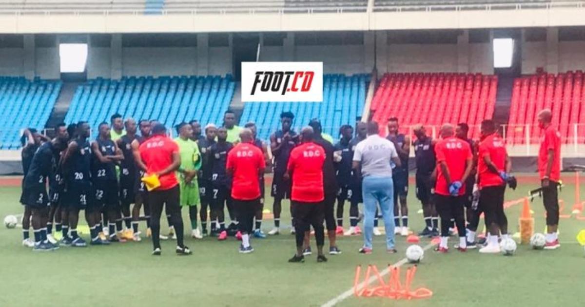 1ère séance d'entrainement des Léopards A' de la RDC en prévision du CHAN 2020