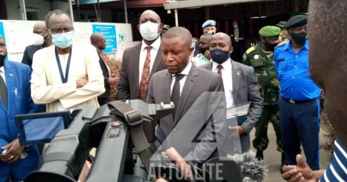 Le gouverneur de la province du Nord Kivu Carly Kasivita 