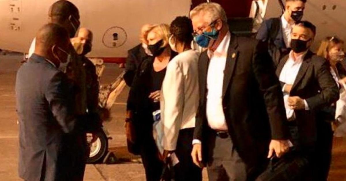 Arrivée à Kinshasa de la délégation d'AFRICOM/Ph ambassade des USA