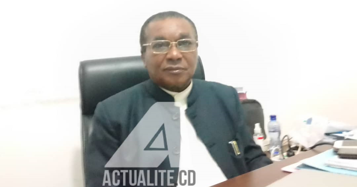 Le professeur Eugène Banyaku/Ph ACTUALITE.CD