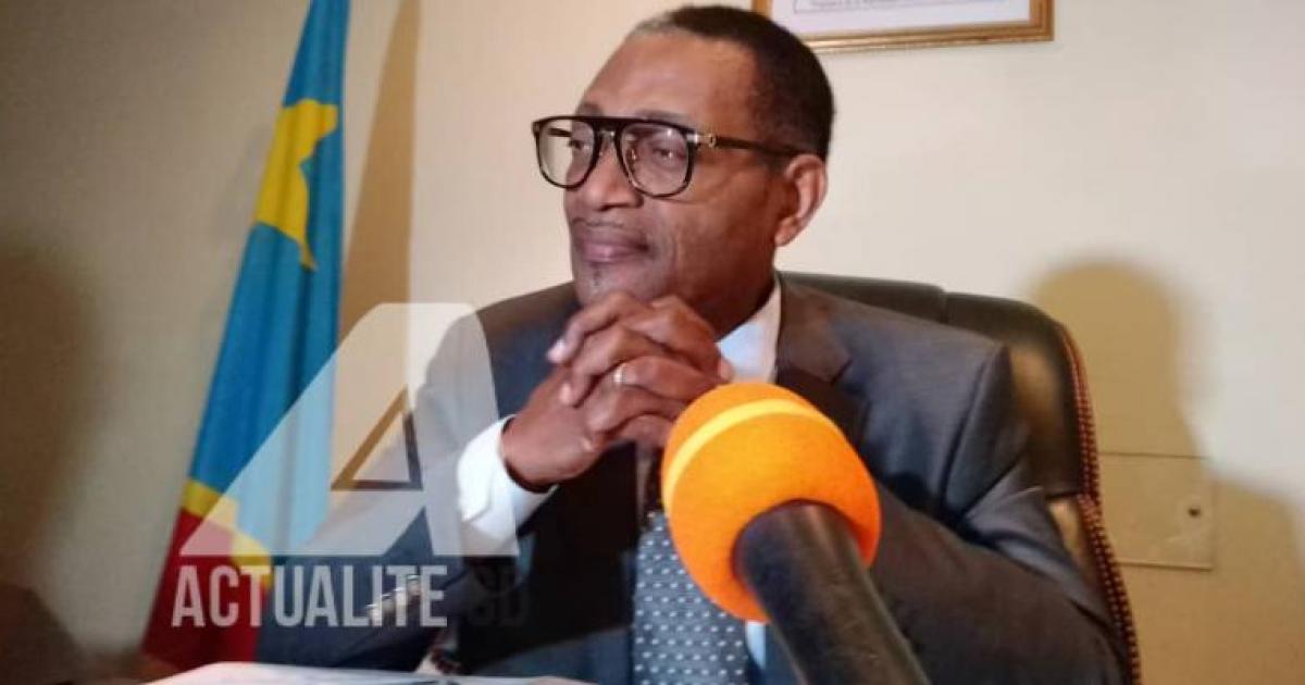 Le Ministre de Communication et Médias ,Jolino Makelele/Ph. Droit tiers