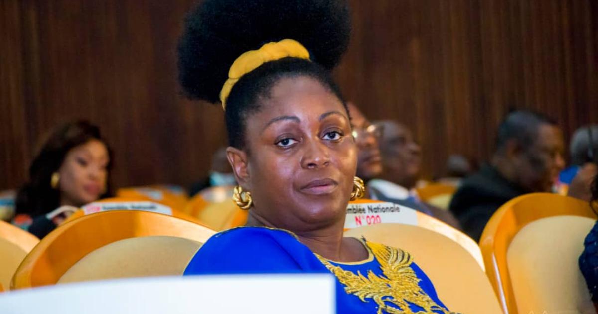 La députée Collette Tshiomba