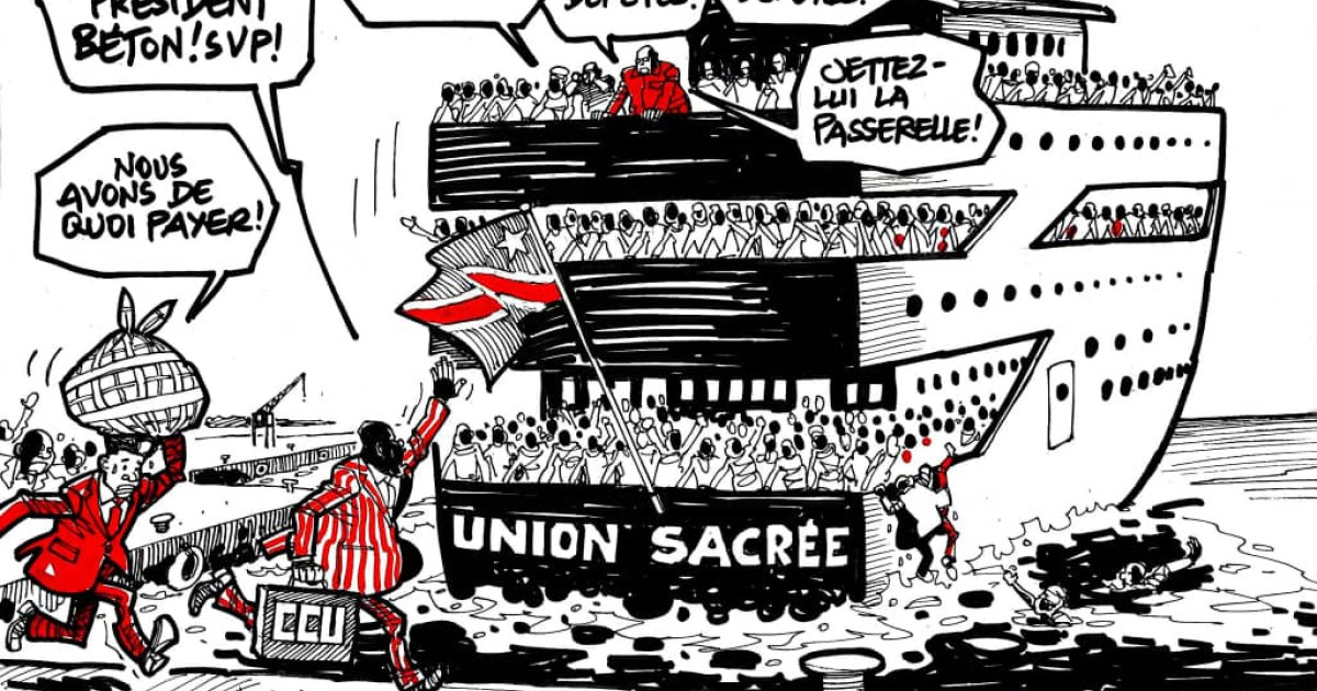 Caricature par Kash/ACTUALITE.CD