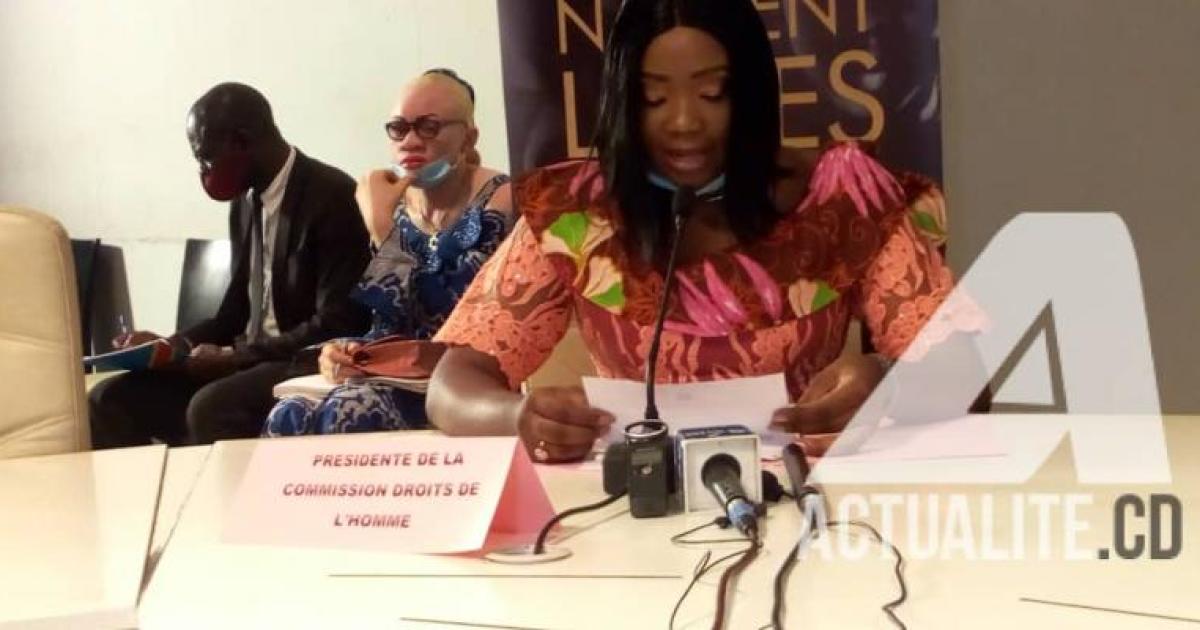 La députée nationale Christelle Vuanga/Ph ACTUALITE.CD