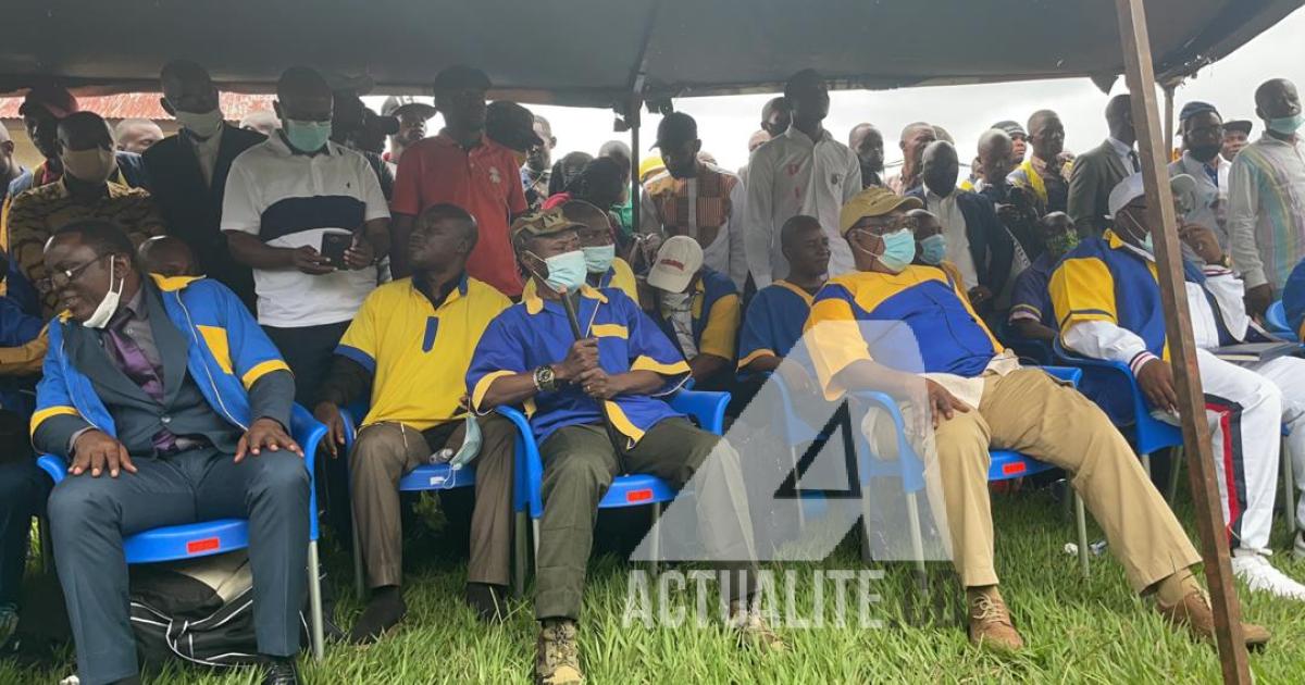 Les prisonniers grâciés à Makala. PH/ACTUALITE.CD