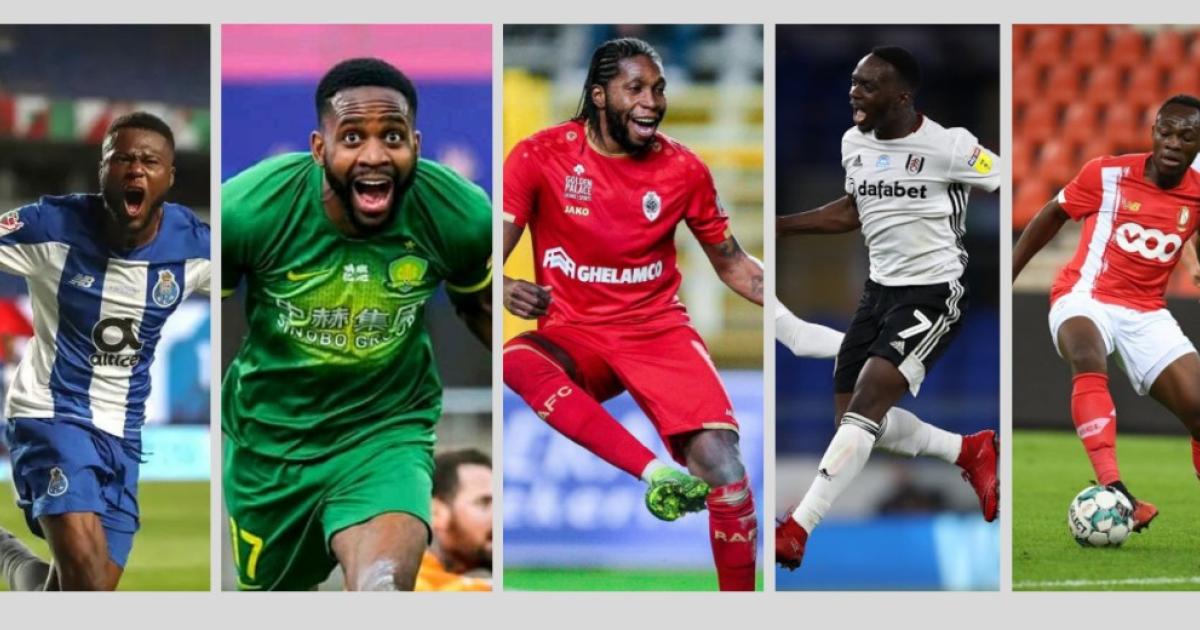 TOP 5 des performances congolaises de la saison 2019-2020. Infographie/ACTUALITE.CD.