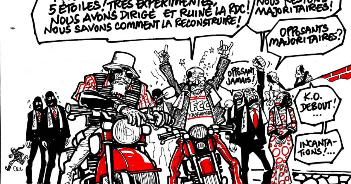 Les caricatures de ACTUALITE.CD sont réalisées par Kash. 