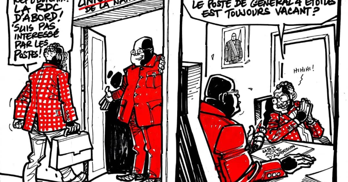 Les caricatures de ACTUALITE.CD sont réalisées par Kash. 