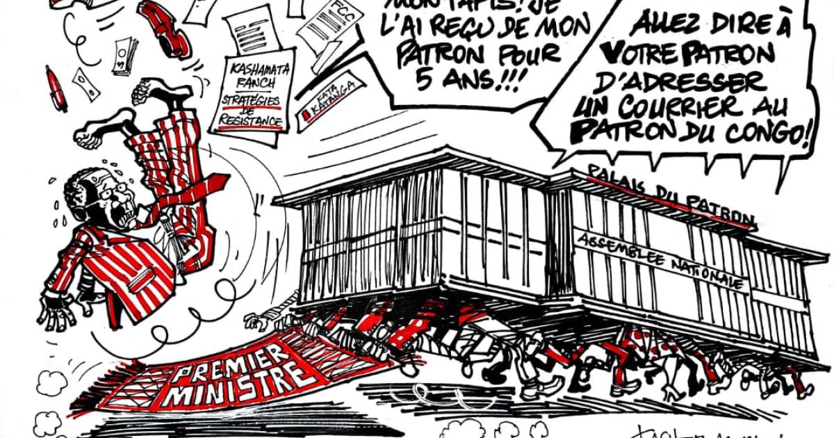 Les caricatures de ACTUALITE.CD sont réalisées par Kash. 