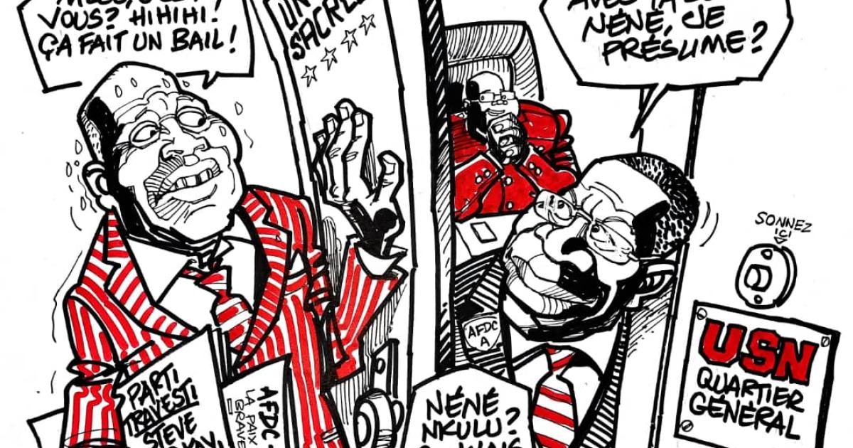 Les caricatures de ACTUALITE.CD sont réalisées par Kash. 