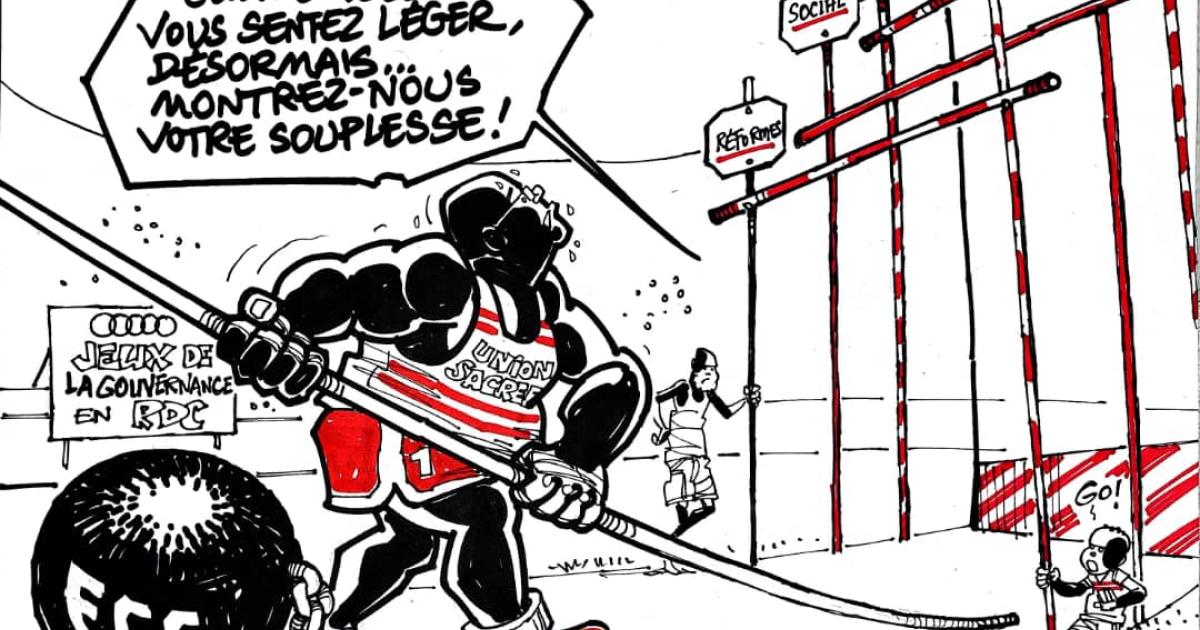 Les caricatures de ACTUALITE.CD sont réalisées par Kash. 