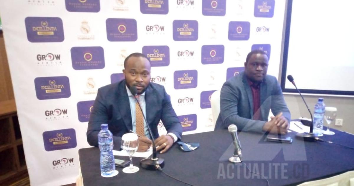 Bob Makandalele (Grow Africa) et Ludovic Diomi (Fondation DNT)/Ph. ACTUALITE.CD
