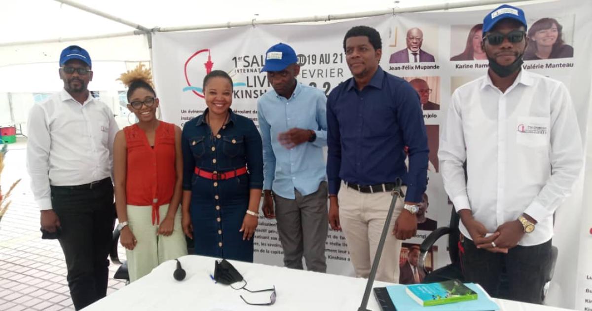 Les organisateurs du salon du livre de Kinshasa. Photo ACTUALITE.CD.
