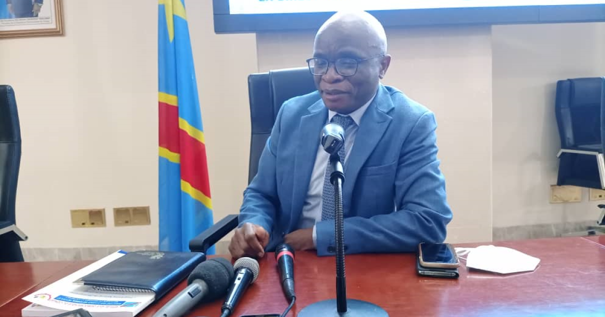 Le ministre Justin Kalumba 