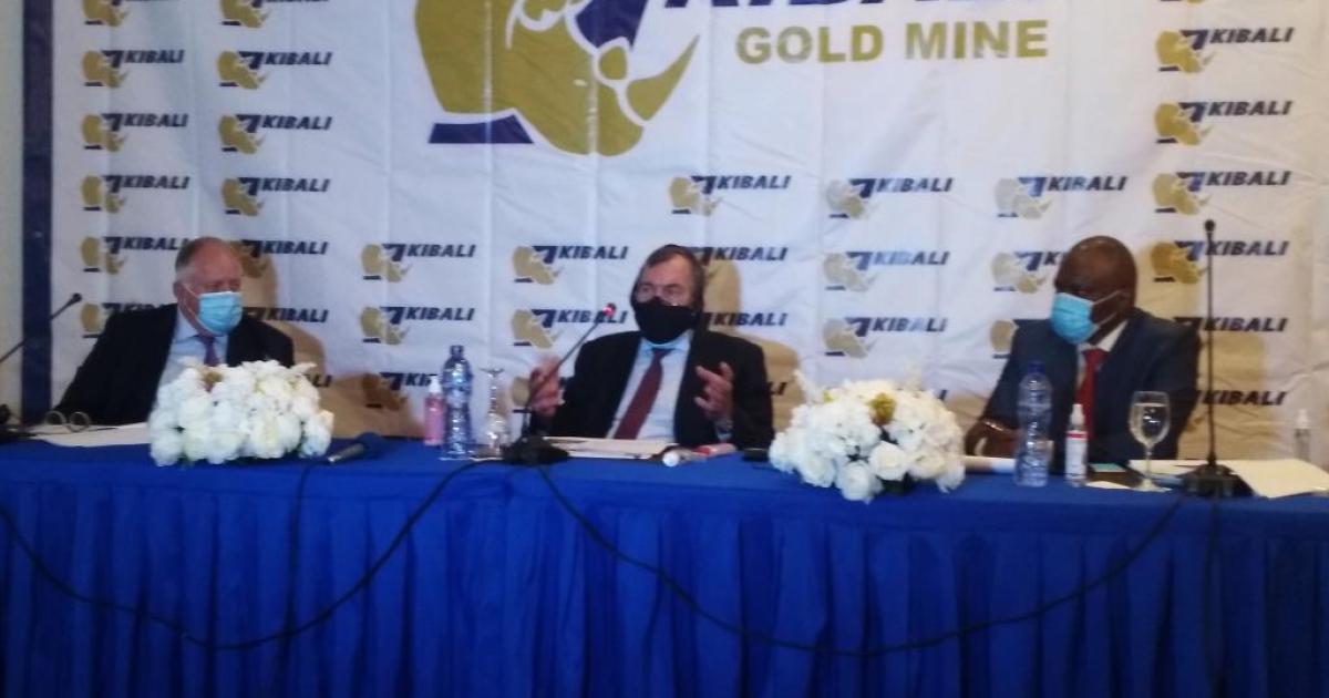 Le Comité dirigeant de Kibali Gold Mine au cours de la conférence 2 février 2021/DESKECO.COM