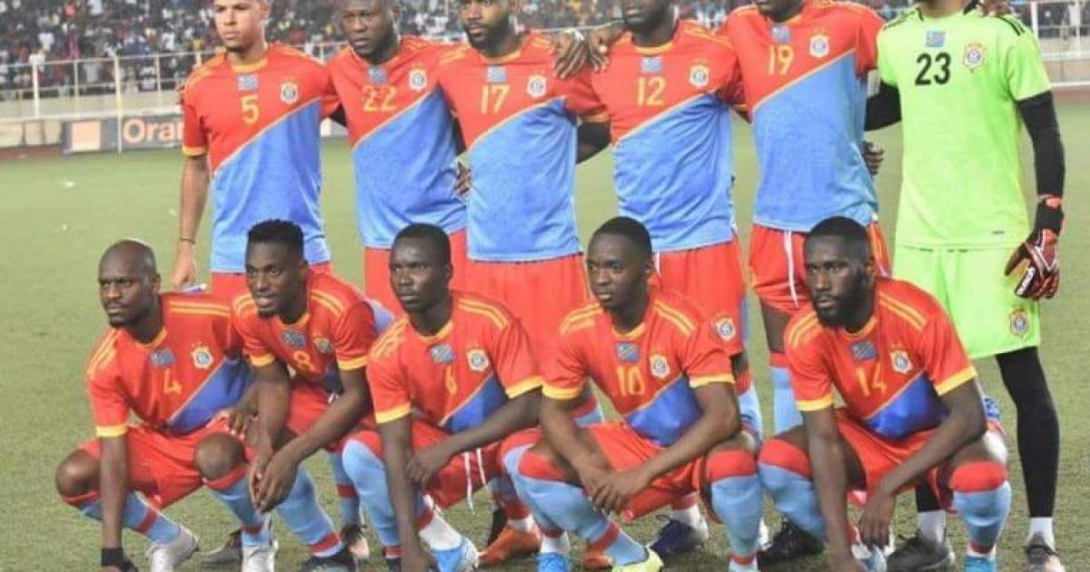 Les Léopards lors d'une rencontre face au Gabon au stade des Martyrs/Ph. droits tiers 