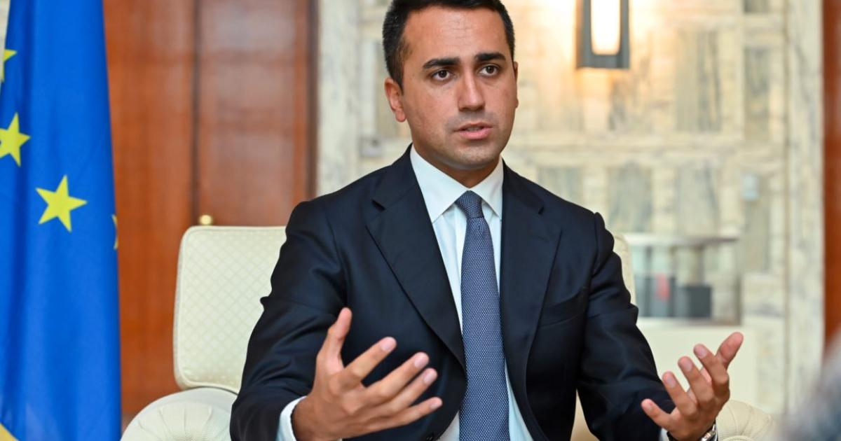 Luigi Di Maio, Ministre italien des Affaires étrangères.