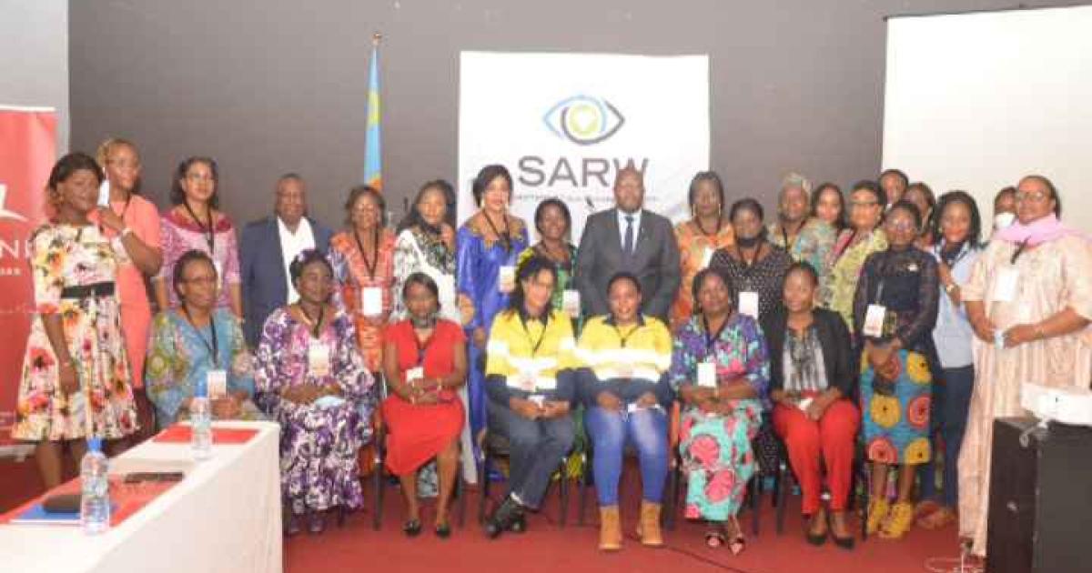 Le ministre des Mines et les Femmes du secteur minier en RDC