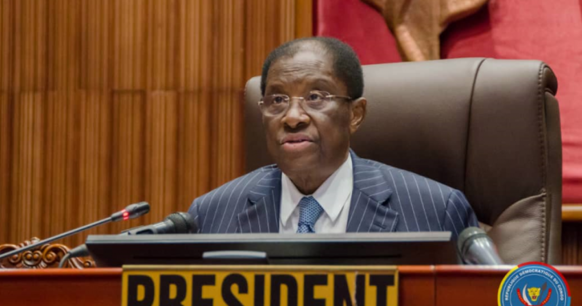 Alexis Thambwe Président du Sénat/Ph Droit tiers