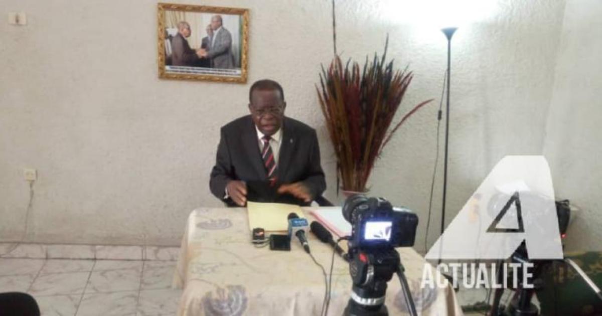 L'ancien Premier ministre N’singa Udjuu/Ph ACTUALITE.CD