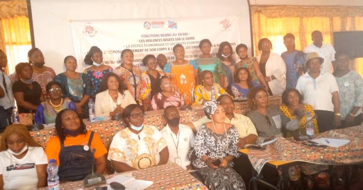 RDC : la Coalition Beijing 25+ mène un plaidoyer sur la place de la femme dans le contexte politique actuel