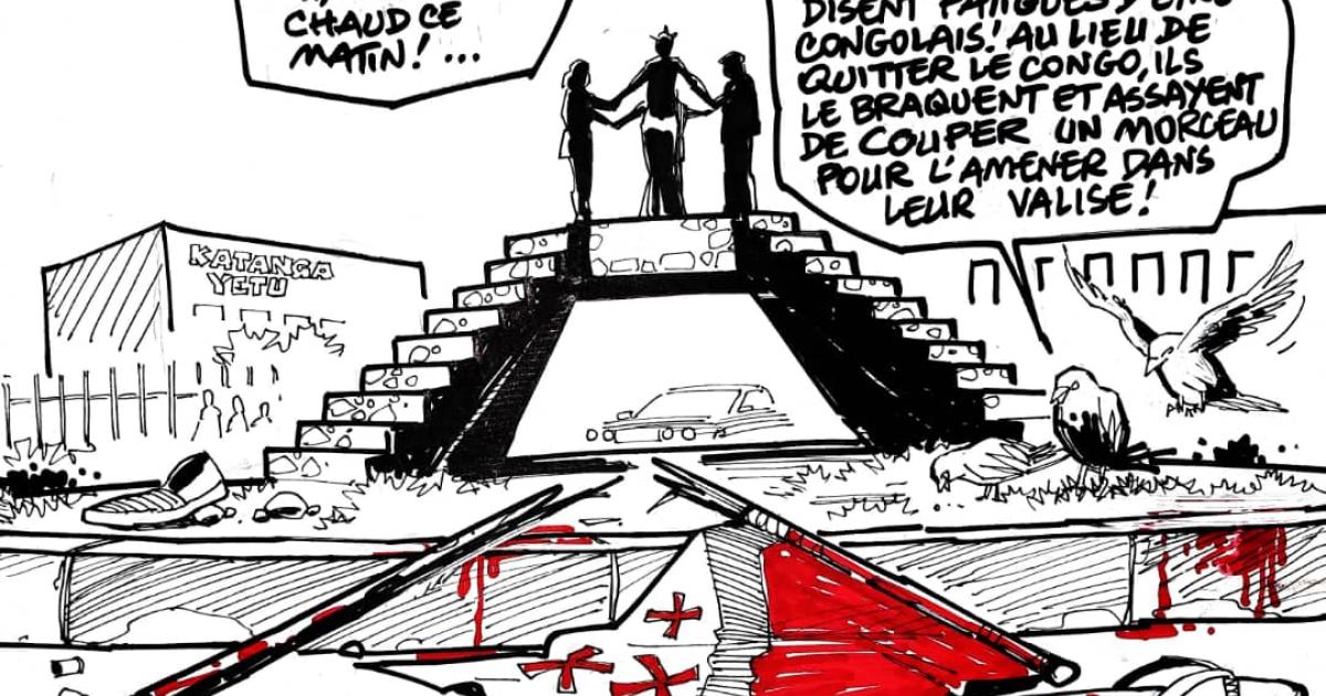 Les caricatures de ACTUALITE.CD sont réalisées par Kash. 