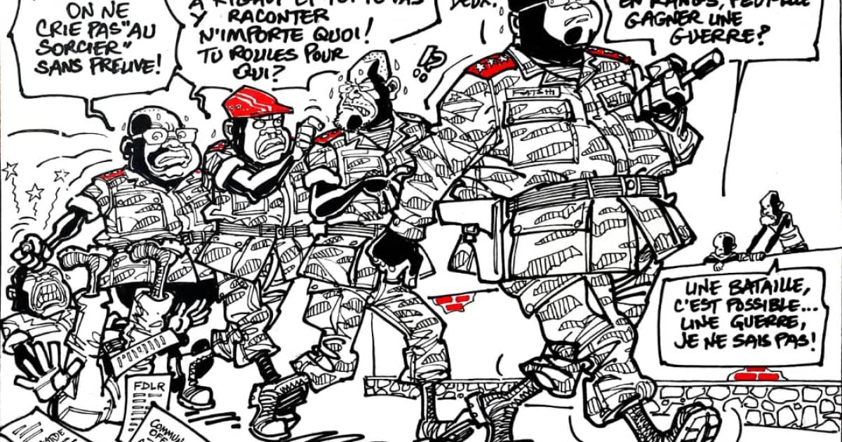Les caricatures de ACTUALITE.CD sont réalisées par Kash. 