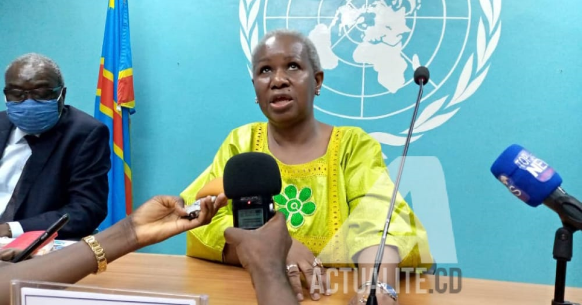 Bintou Keita, Cheffe de la Monusco/Ph ACTUALITE.CD 