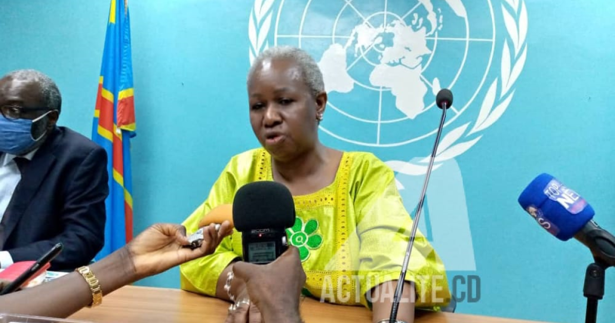 Bintou Keita, Cheffe de la Monusco/Ph ACTUALITE.CD 