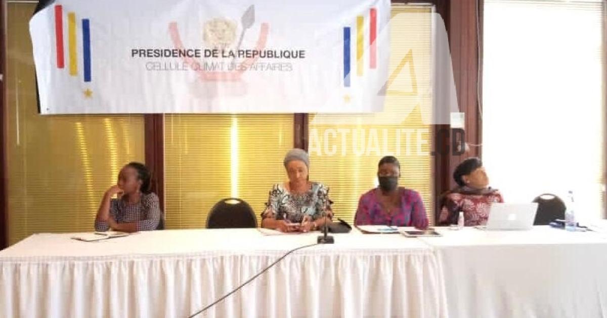 Les femmes panélistes invitées à parler du climat des affaires en RDC/Ph. ACTUALITE.CD
