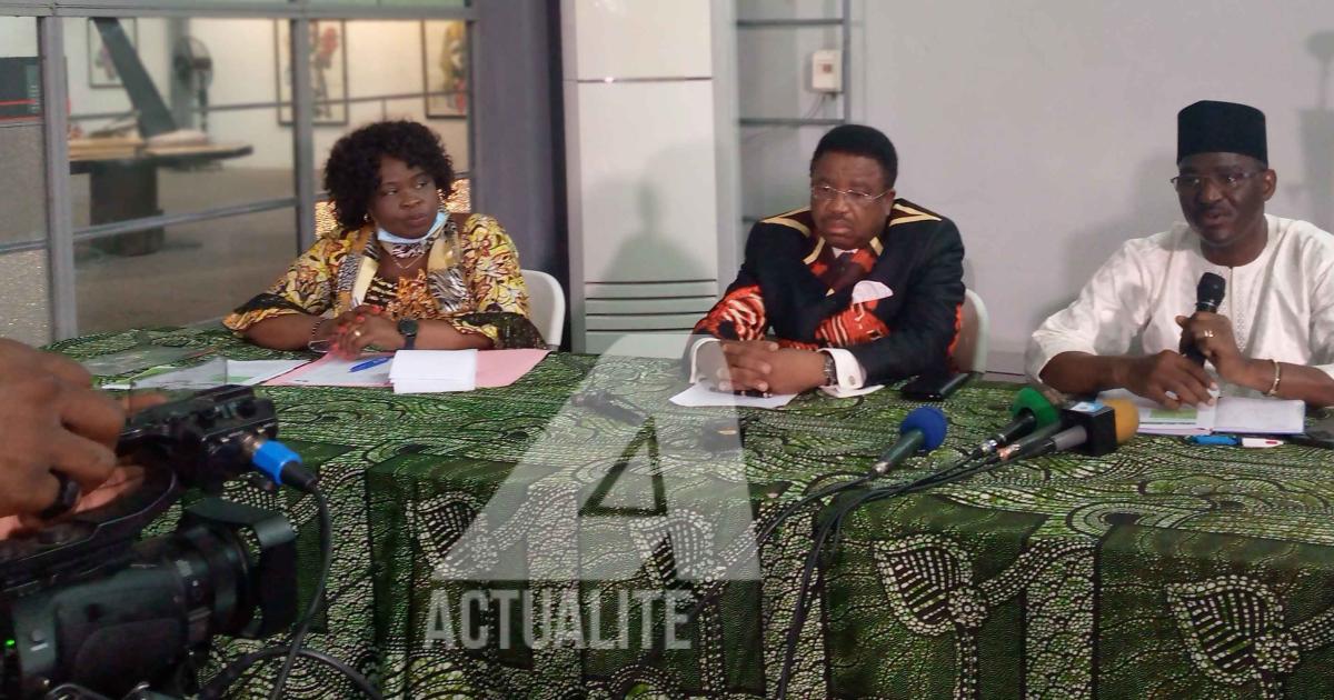 La conférence de presse de la COFED et l'ICCN