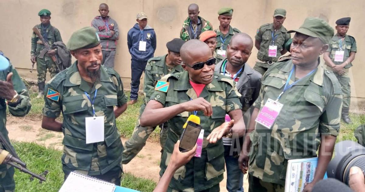Les combattants de FRPI/Ph ACTUALITE.CD 