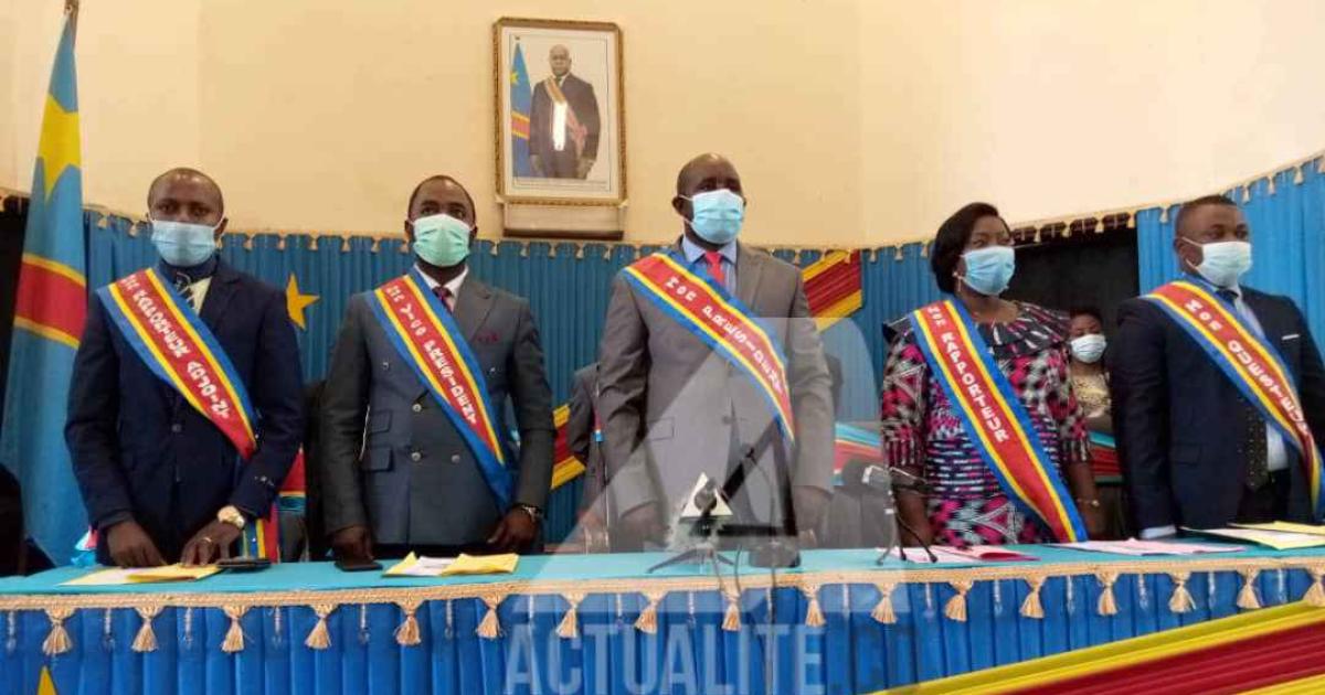 Les membres du Bureau de l'Assemblée provinciale du Nord-Kivu