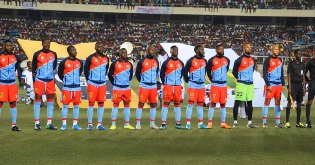 Les Léopards lors d'une rencontre contre le Gabon au stade des Martyrs/Ph. droits tiers