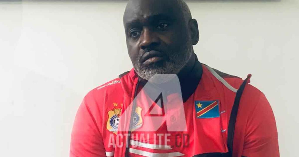 Nsengi Biembe, coach des Léopards A de la RDC 