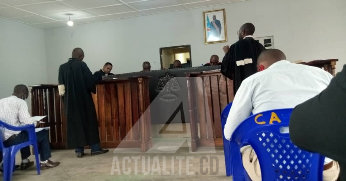  Procès parents d’élèves vs gouverneur Kasivita à la cour d'appel de Goma/Ph ACTUALITE.CD