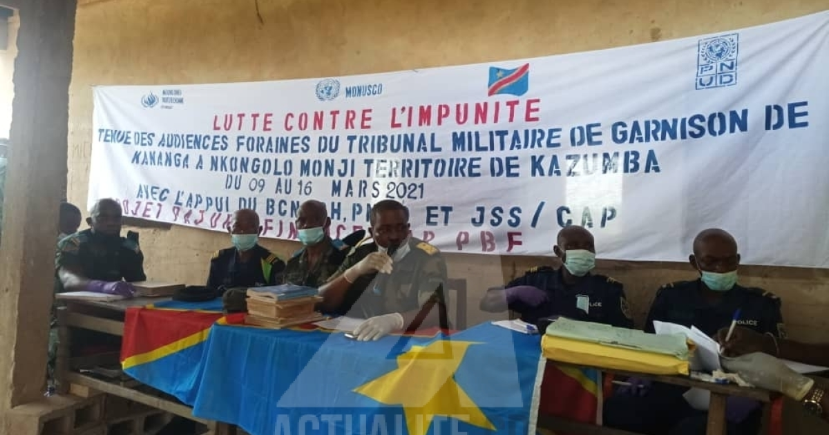 Procès du chef coutumier et ancien chef milicien Laurent Nsumbu Katende/Ph ACTUALITE.CD