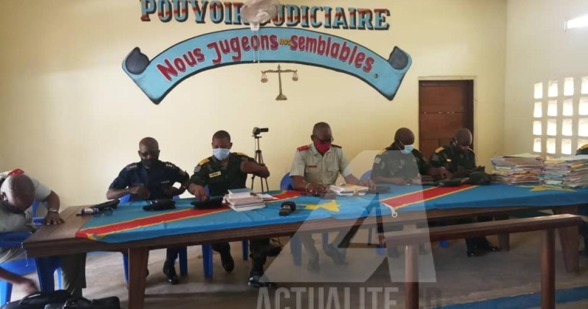 Procès du meurtre des experts de l'ONU à Kananga/Ph ACTUALITE.CD
