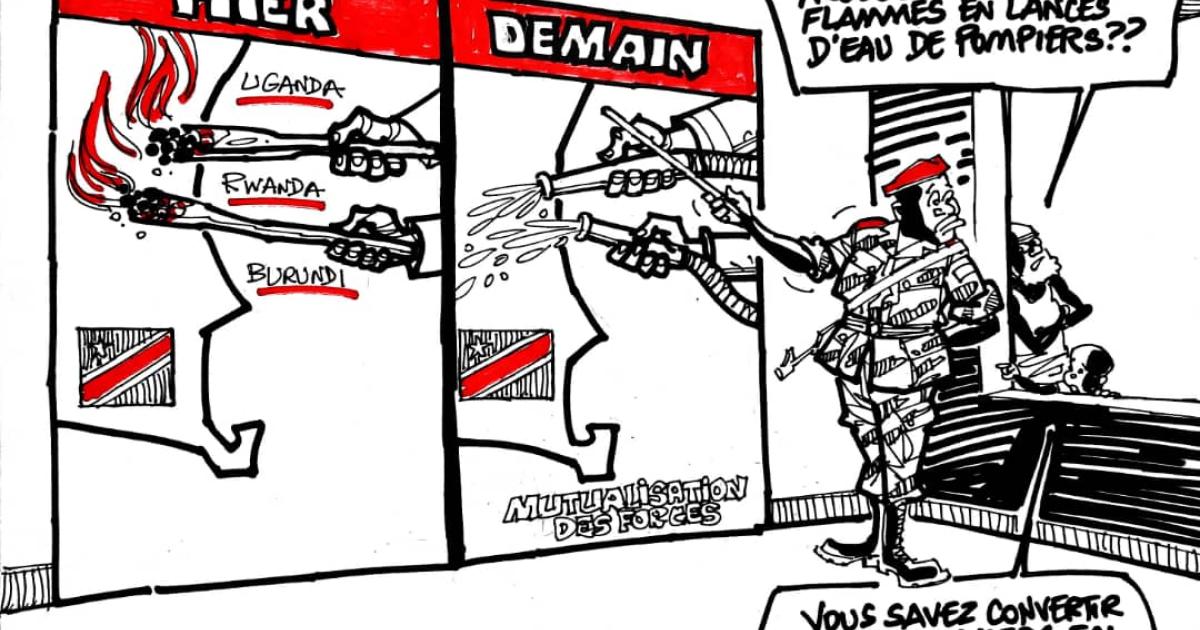 Les caricatures de ACTUALITE.CD sont réalisées par Kash. 