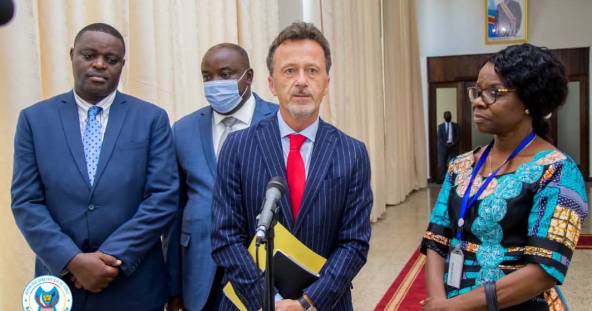 Oliver Schnakenberg, ambassadeur allemand en RDC