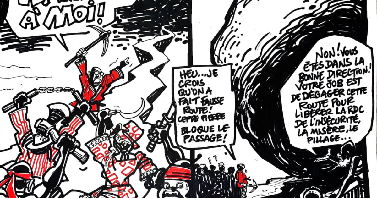 Caricature par Kash/ACTUALITE.CD