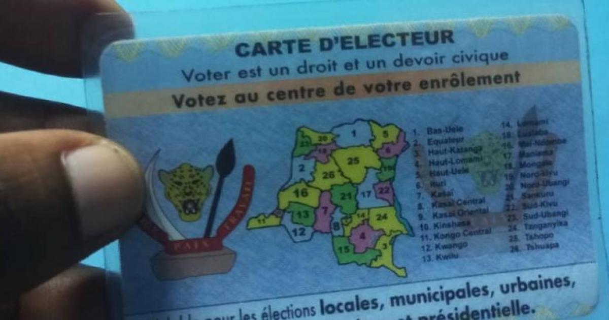 Carte d'électeur/Ph. droits tiers