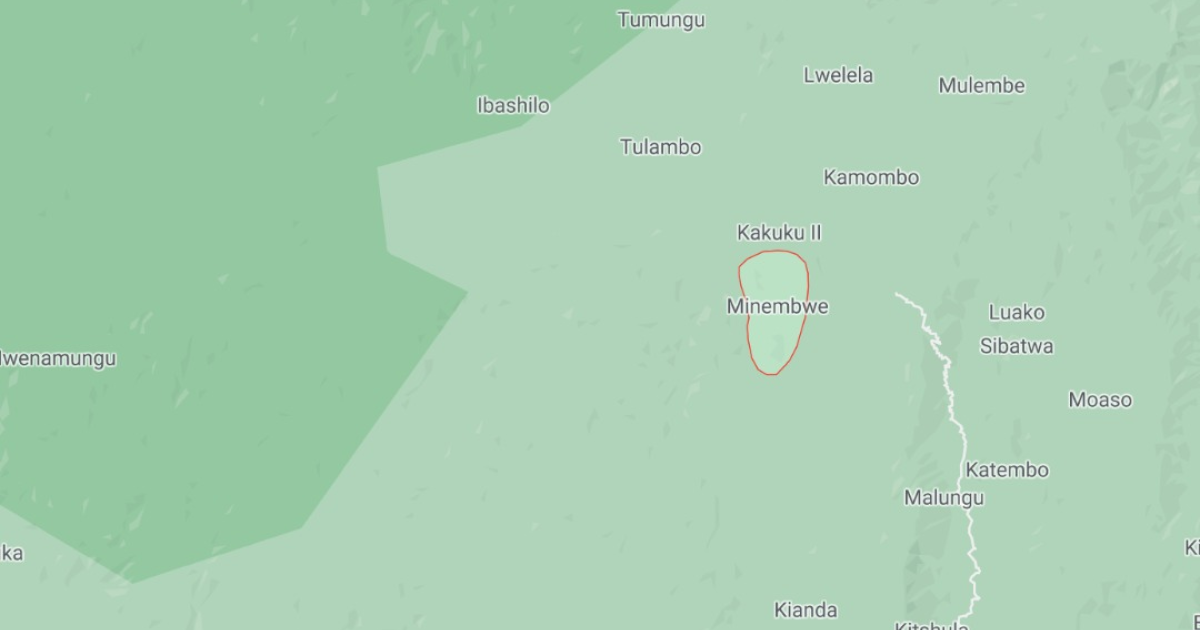 Carte de Minembwe