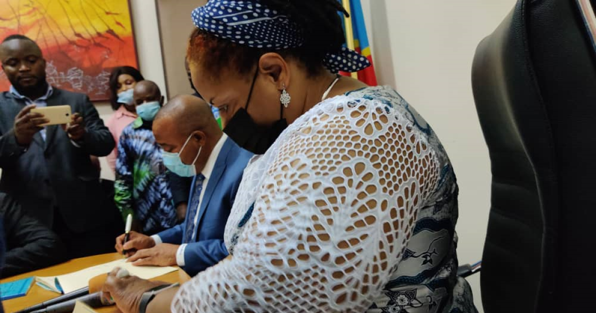 Catherine Furaha, ministre de la culture, arts et patrimoine